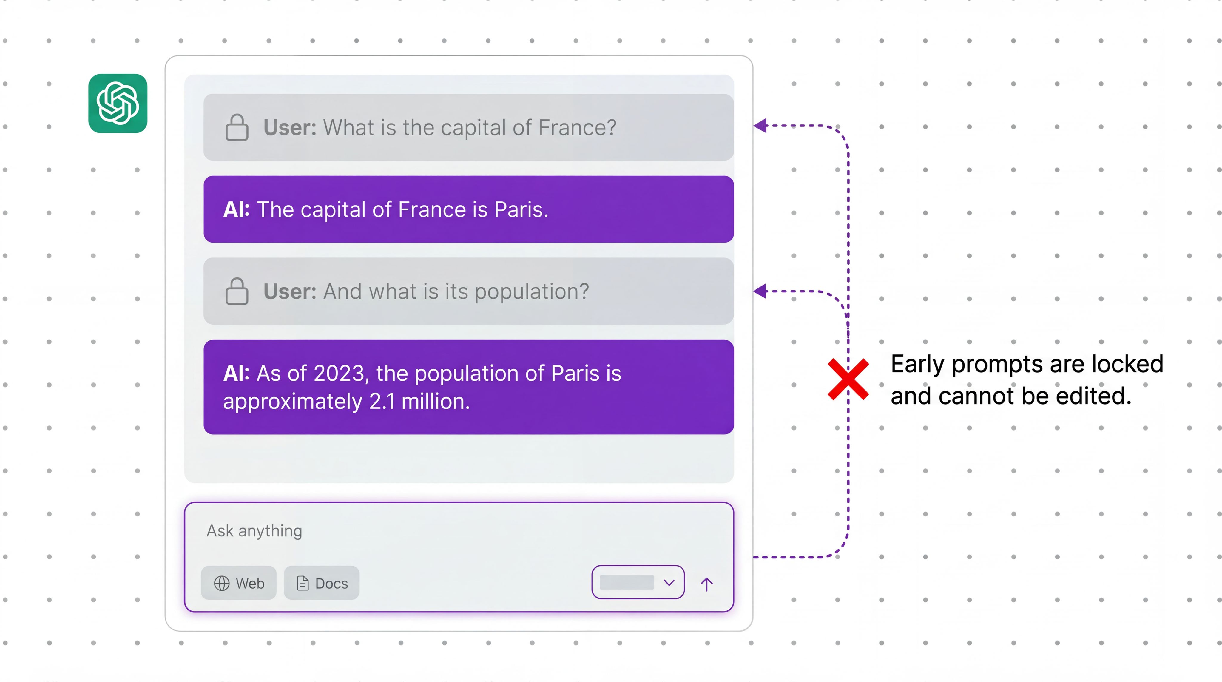 Can't Change Early Inputs
